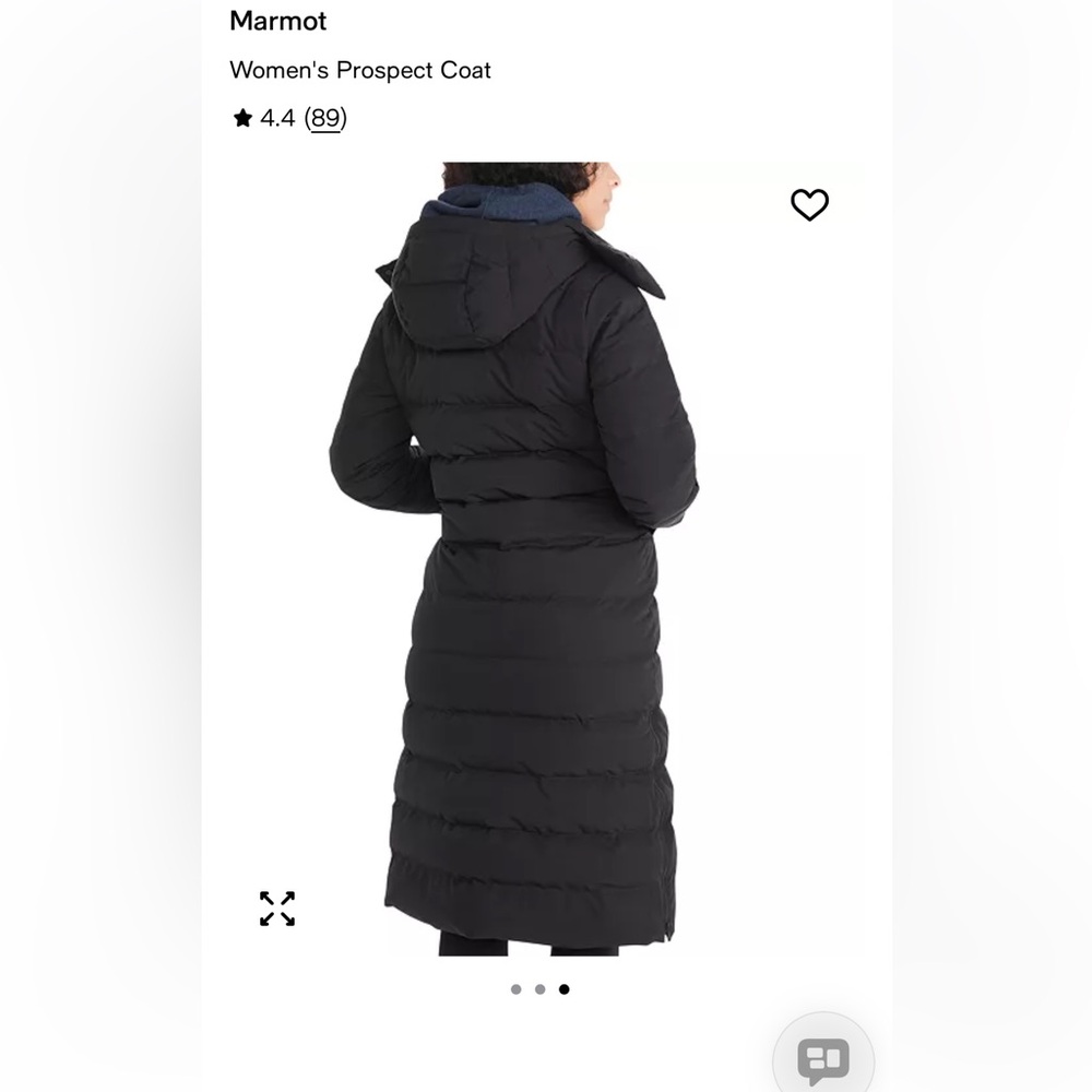 🎁 NWT Marmot 800 fill down Prospect Jacket